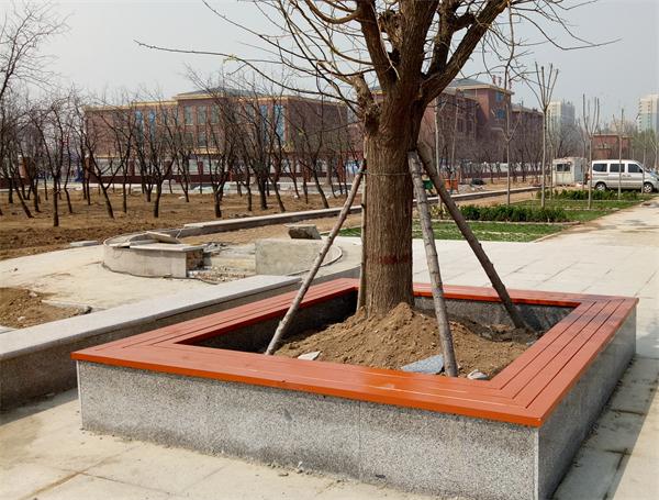 山東園林椅定做，濰坊圍樹椅廠家直銷